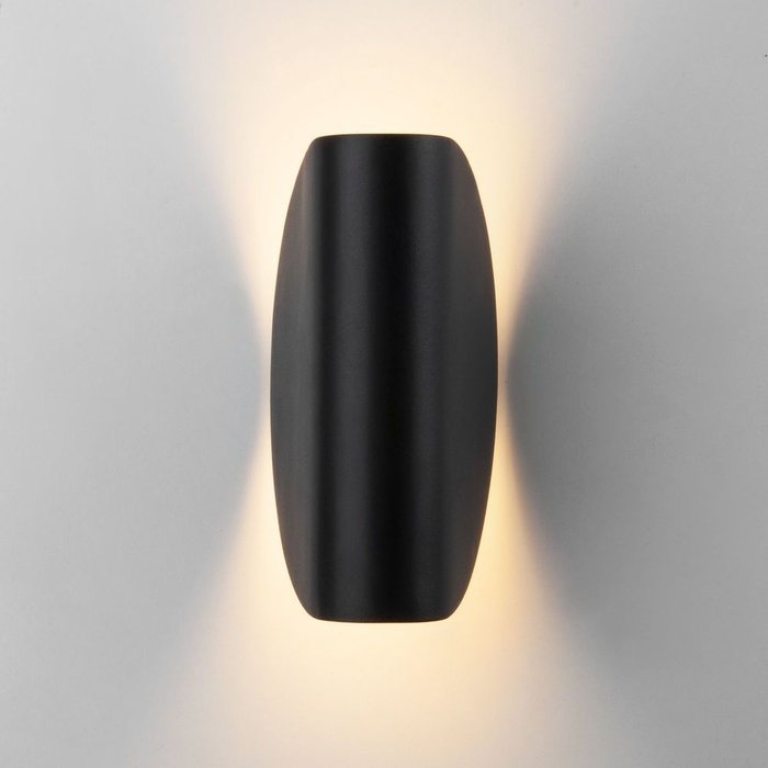 Настенный светодиодный светильник Taco чёрный IP54 1632 TECHNO LED - лучшие Настенные уличные светильники в INMYROOM Настенный светодиодный светильник Taco чёрный IP54 1632 TECHNO LED - лучшие Настенные уличные светильники в INMYROOM