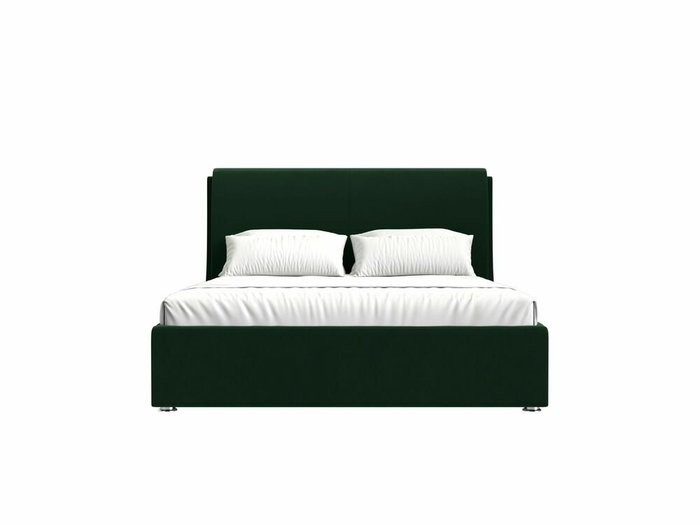 Кровать Принцесса 160х200 зеленого цвета с подъемным механизмом - купить Кровати для спальни по цене 84999.0