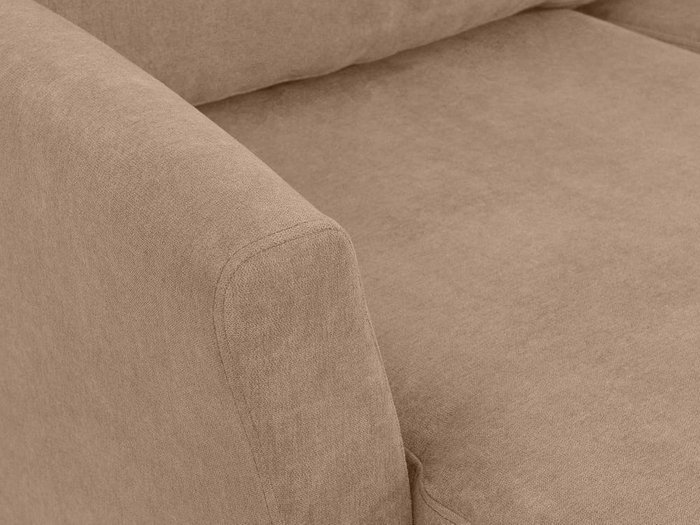Угловой диван-кровать Peterhof бежево-коричневого цвета - лучшие Угловые диваны в INMYROOM