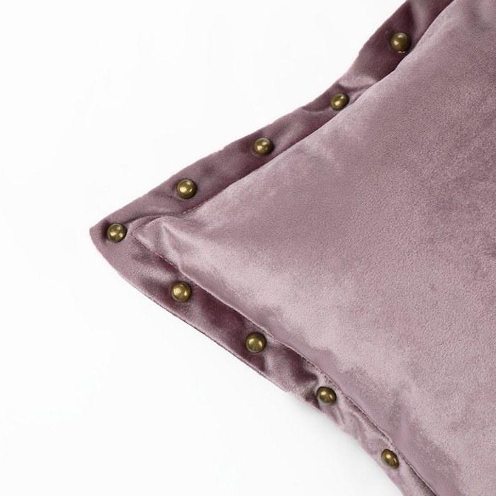 Чехол для подушки Людвиг 45х45 лавандового цвета - лучшие Чехлы для подушек в INMYROOM