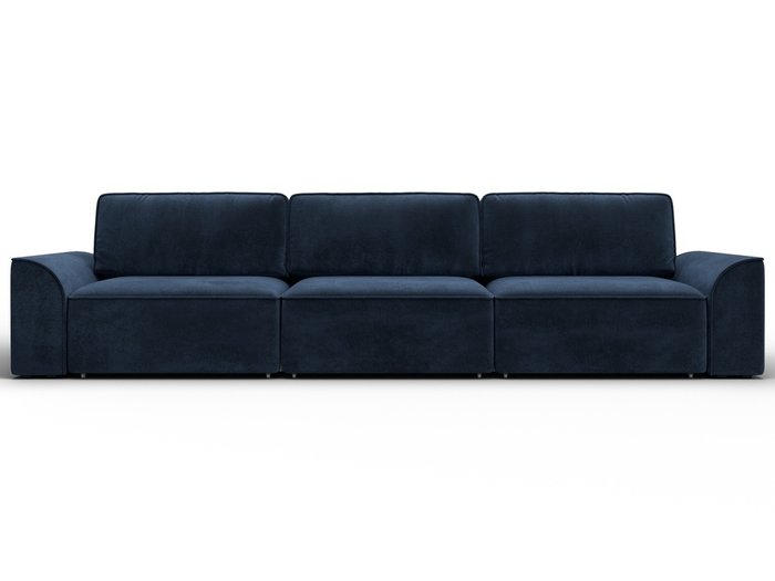Диван-кровать Лига-048 Лонг темно-синего цвета - купить Прямые диваны по цене 102990 Диван-кровать Лига-048 Лонг темно-синего цвета - купить Прямые диваны по цене 102990