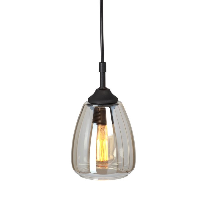 Подвесной светильник V2965-1/1S (стекло, цвет светло-коричневый) - лучшие Подвесные светильники в INMYROOM