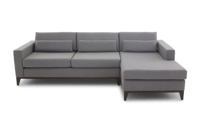 Модульный угловой диван серого цвета - лучшие Угловые диваны в INMYROOM