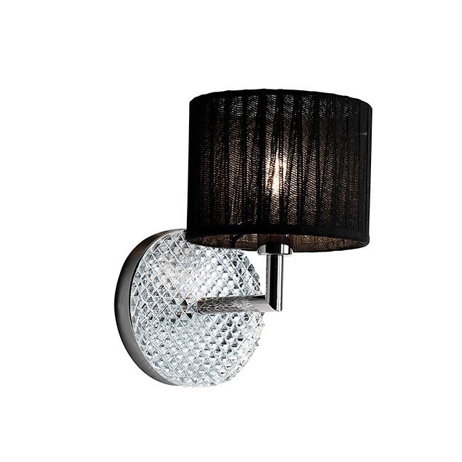 Настенный светильник Fabbian DIAMOND SWIRL с хрустальным элементом