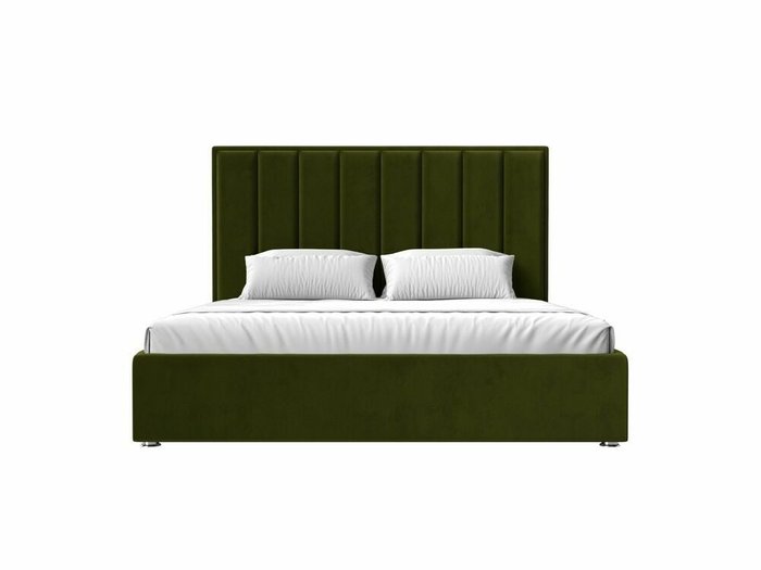 Кровать Афродита 180х200 зеленого цвета с подъемным механизмом - купить Кровати для спальни по цене 87999.0