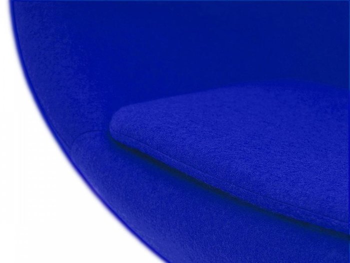 Кресло Egg синего цвета - лучшие Интерьерные кресла в INMYROOM