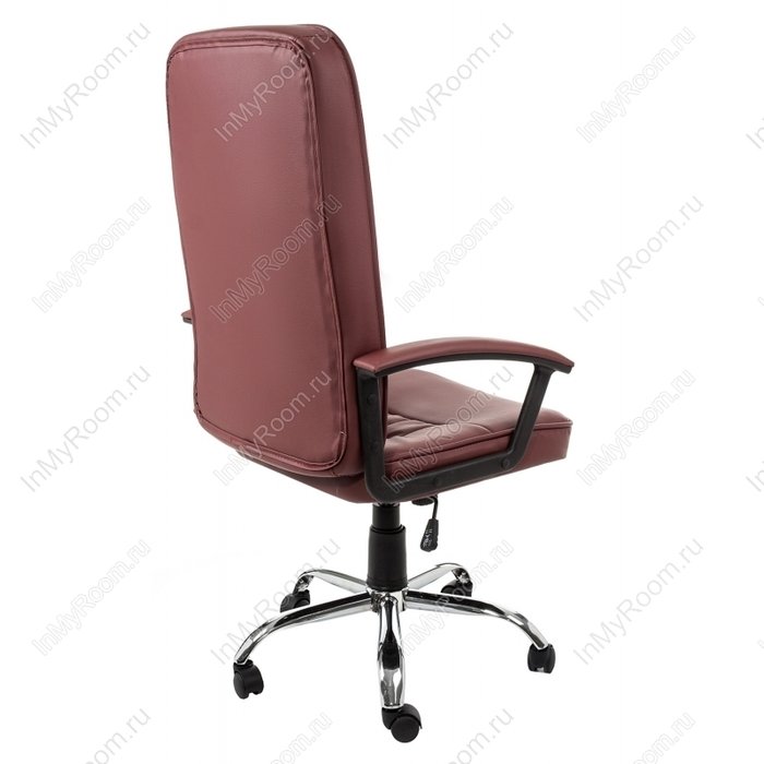 Компьютерное кресло Bravo бордового цвета - лучшие Офисные кресла в INMYROOM