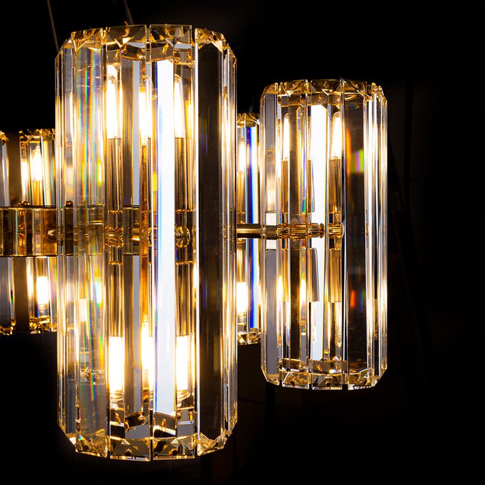 Подвесная люстра Arte Lamp SANTORINI A1049SP-16GO - лучшие Подвесные люстры в INMYROOM