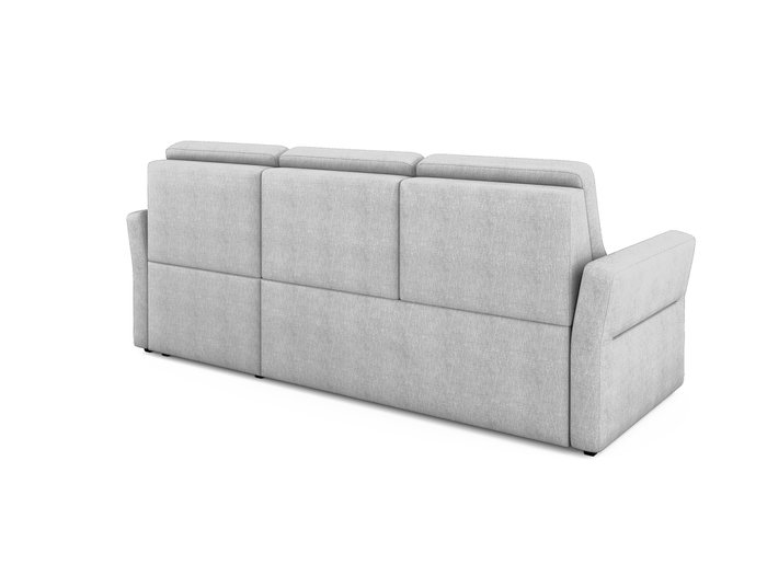 Угловой раскладной диван Sonny правый светло-серого цвета - лучшие Угловые диваны в INMYROOM