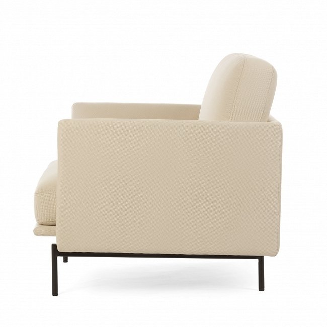 Кресло Bebe бежевого цвета - купить Интерьерные кресла по цене 41509.0