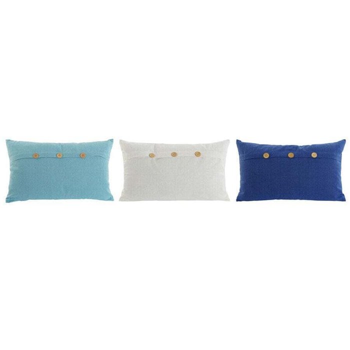 Подушка Home ESPRIT Синий Белый Небесный синий Средиземноморье 50 x 15 x 30 см (3 штук) Подушка Home ESPRIT Синий Белый Небесный синий Средиземноморье 50 x 15 x 30 см (3 штук)