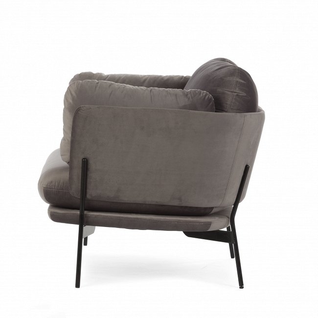 Кресло Sussex темно-серого цвета - купить Интерьерные кресла по цене 44290.0