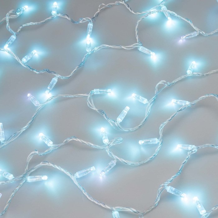 Светодиодная гирлянда ARD-STRING-CLASSIC-10000-CLEAR-100LED-FLASH Azure (230V, 7W) (Ardecoled, IP65) 025784 - купить Гирлянды по цене 3999 Светодиодная гирлянда ARD-STRING-CLASSIC-10000-CLEAR-100LED-FLASH Azure (230V, 7W) (Ardecoled, IP65) 025784 - купить Гирлянды по цене 3999