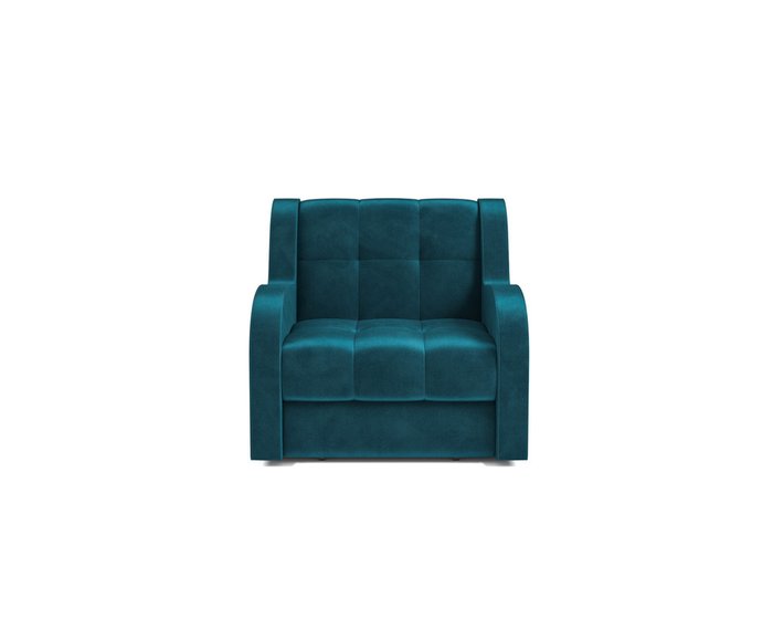 Кресло-кровать Барон сине-зеленого цвета - купить Интерьерные кресла по цене 27490.0