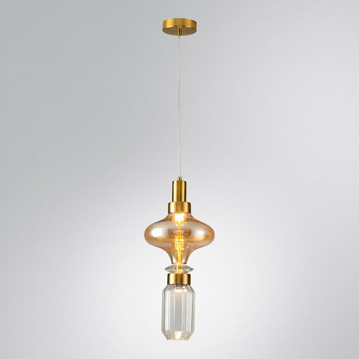 Подвесной светильник Arte Lamp FIORATO A2442SP-10PB - купить Подвесные светильники по цене 17190.0