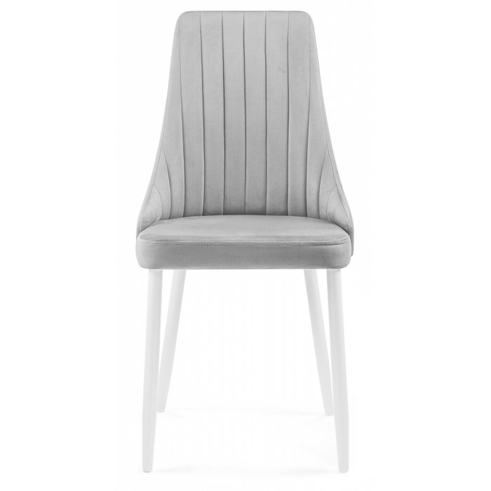 Обеденный стул Kora светло-серого цвета - купить Обеденные стулья по цене 6870.0