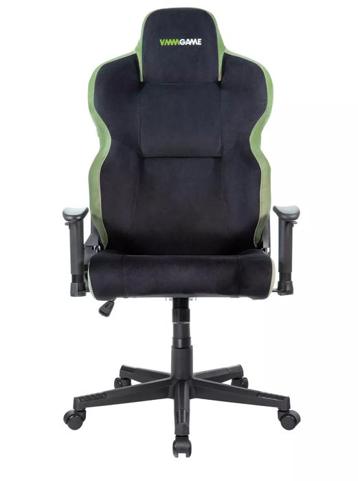 Игровое компьютерное кресло Unit Fabric Upgrade черно-зеленого цвета - лучшие Офисные кресла в INMYROOM