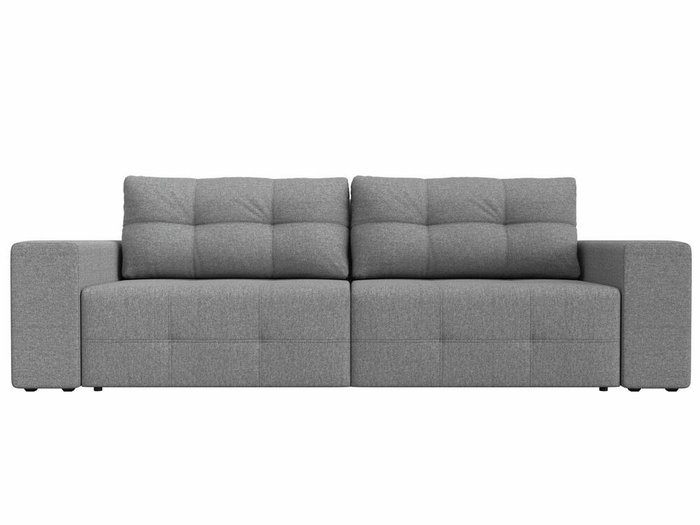 Диван-кровать Перри НПБ серого цвета - купить Прямые диваны по цене 56999.0