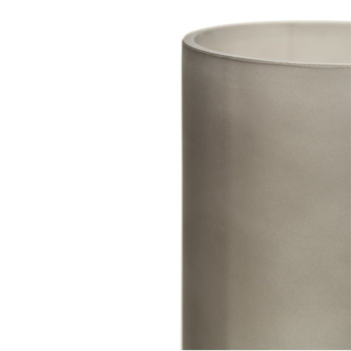 Декоративная ваза L из комбинированного стекла серого цвета - лучшие Вазы  в INMYROOM