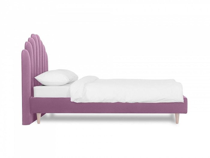 Кровать Queen II Sharlotta L 160х200 пурпурного цвета  - лучшие Кровати для спальни в INMYROOM