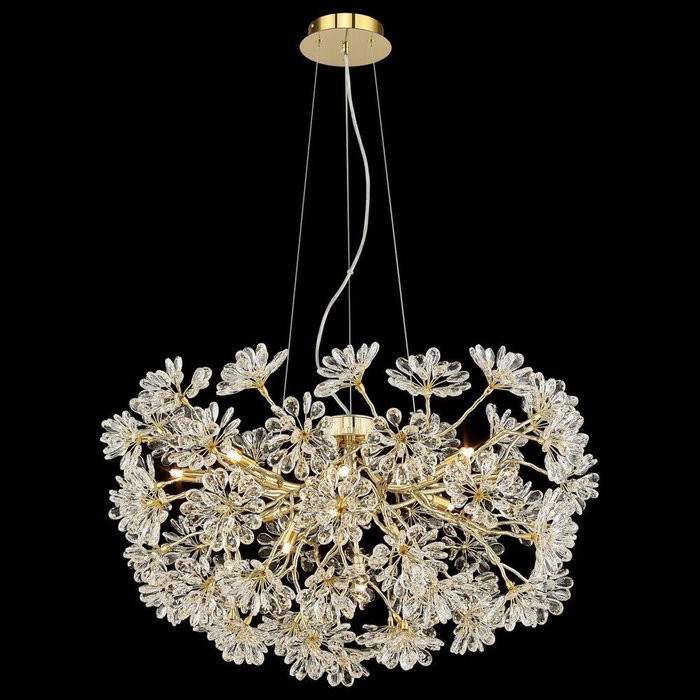 Подвесная люстра Darleen WE191.13.303 (хрусталь, цвет прозрачный)