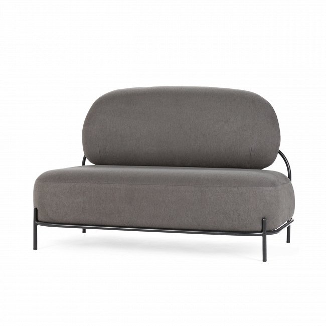 Дизайнерский диван Pawai темно-серого цвета
