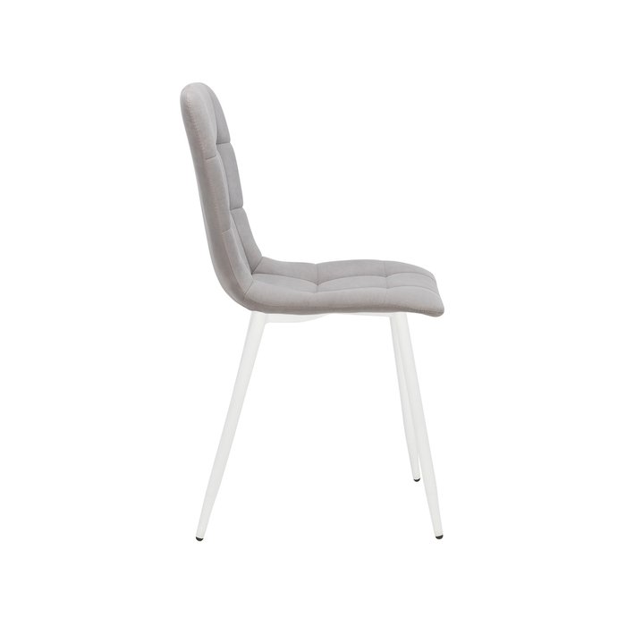 Стул Скай серо-белого цвета - лучшие Обеденные стулья в INMYROOM