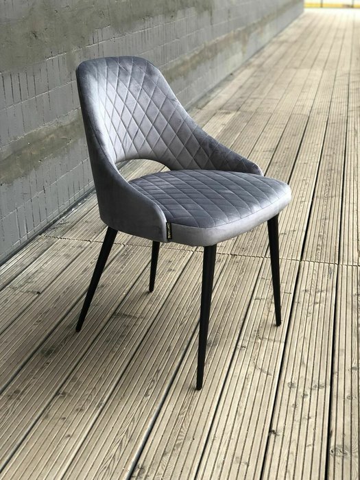Стул Леман серого цвета - купить Обеденные стулья по цене 5500.0