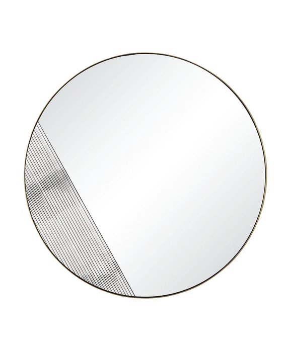 Настенное зеркало Нолан S цвета латунь - купить Настенные зеркала по цене 25480.0