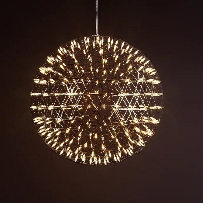 Люстра подвесная Raimond Sphere D89 Chrome - купить Подвесные люстры по цене 99990