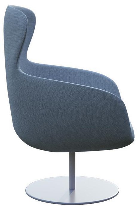 Кресло Квини Глазго голубого цвета - лучшие Интерьерные кресла в INMYROOM