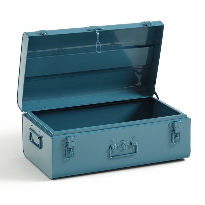 Сундук-чемодан Masa из металла синего цвета - купить Сундуки по цене 3963.0