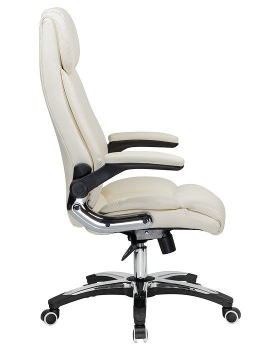 Офисное кресло для руководителей Ronald светло-бежевого цвета - лучшие Офисные кресла в INMYROOM