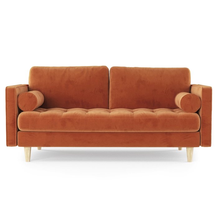 Трехместный раскладной диван Scott оранжевый