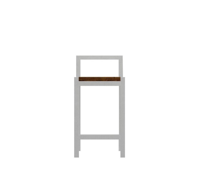 Барный стул Чарльстон бело-коричневого цвета - лучшие Барные стулья в INMYROOM