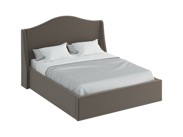 Кровать Soul Lift серо-коричневого цвета 180х200