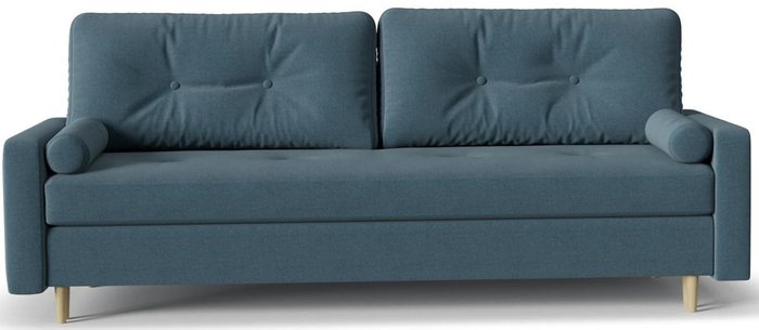 Диван-кровать прямой Белфаст unit blue темно-синего цвета - купить Прямые диваны по цене 33275.0 Диван-кровать прямой Белфаст unit blue темно-синего цвета - купить Прямые диваны по цене 33275.0