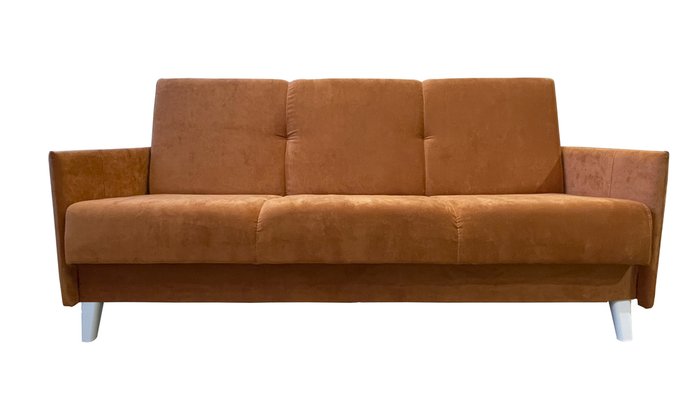 Диван-кровать Fox светло-коричневого цвета - купить Прямые диваны по цене 39100.0