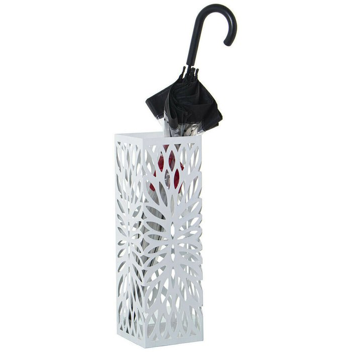 Корзина для зонтов Белый 15 x 49 x 15 cm - лучшие Подставки для зонтов в INMYROOM