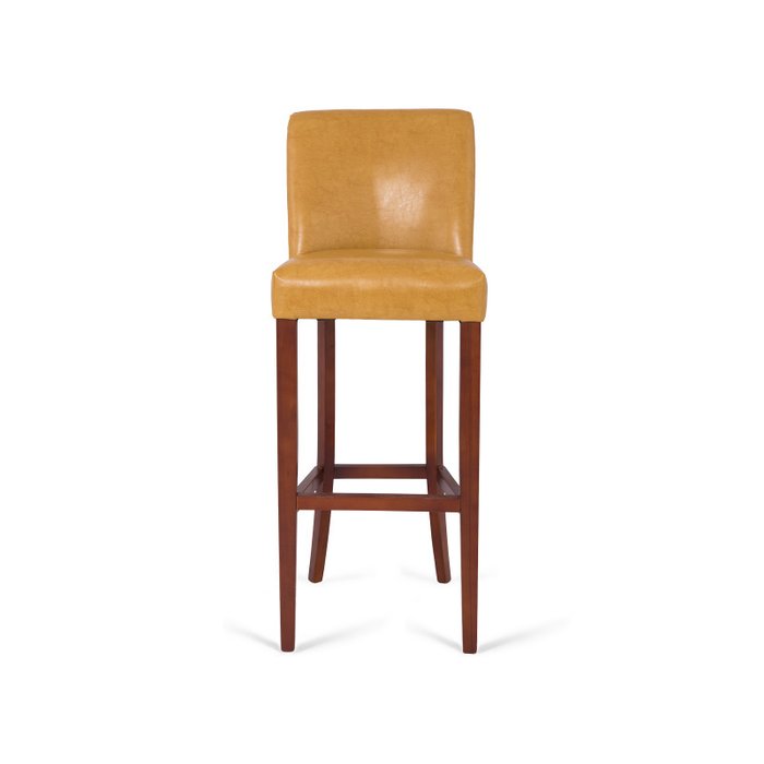 Стул барный Lennik с кожаным сидением - купить Барные стулья по цене 17038.0