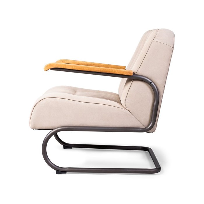 Кресло Parelthon бежевого цвета - купить Интерьерные кресла по цене 34398.0