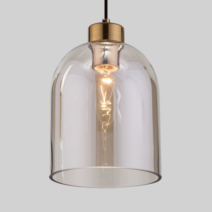 Подвесной светильник Tandem со стеклянным плафоном  - лучшие Подвесные светильники в INMYROOM