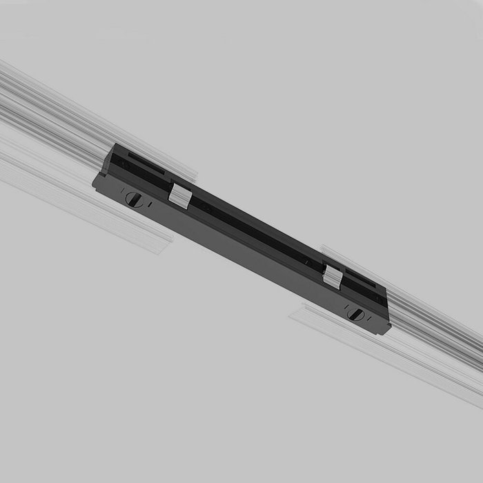 Прямой коннектор черный Mini Magnetic 