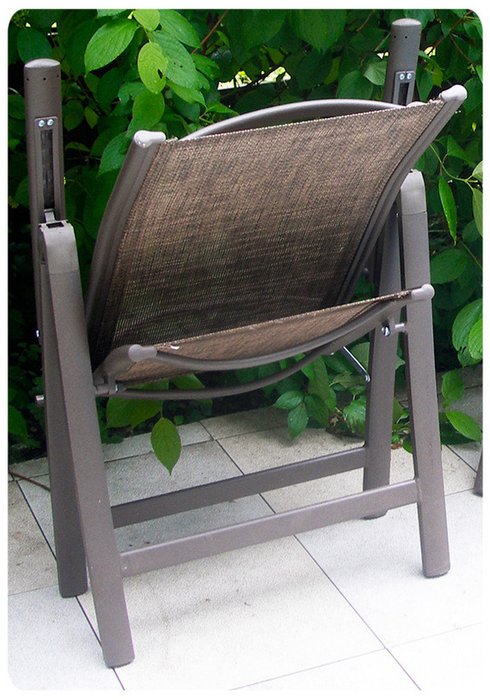 Раскладное кресло-стул "Siena" - лучшие Садовые кресла в INMYROOM