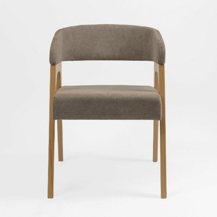 Стул Берн коричнево-бежевого цвета - купить Обеденные стулья по цене 18500.0