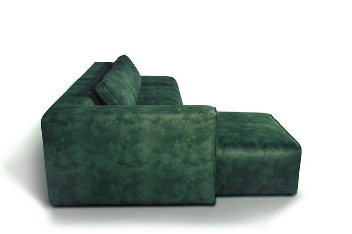 Диван угловой Industrial Loft зеленого цвета - лучшие Угловые диваны в INMYROOM