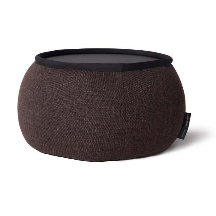 Бескаркасный стол-бин бэг Ambient Lounge Versa Table™- Hot Chocolate (шоколадный, коричневый цвет)