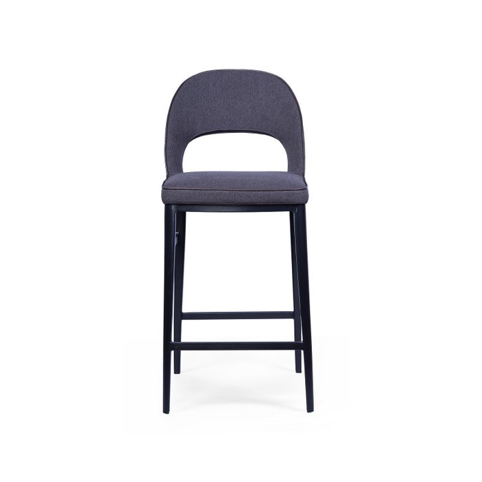 Стул полубарный Ferotta Libra серого цвета - купить Барные стулья по цене 16279.0