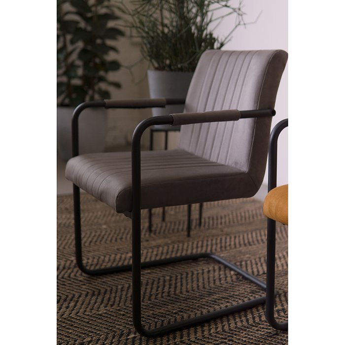 Стул Сarmen серого цвета - купить Офисные кресла по цене 6900.0