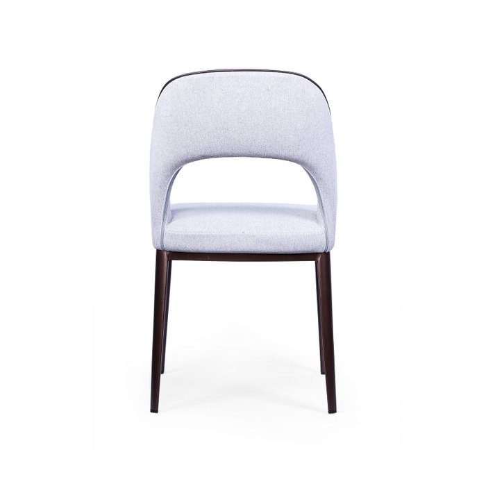Стул Ferotta Libra светло-серого цвета - лучшие Обеденные стулья в INMYROOM